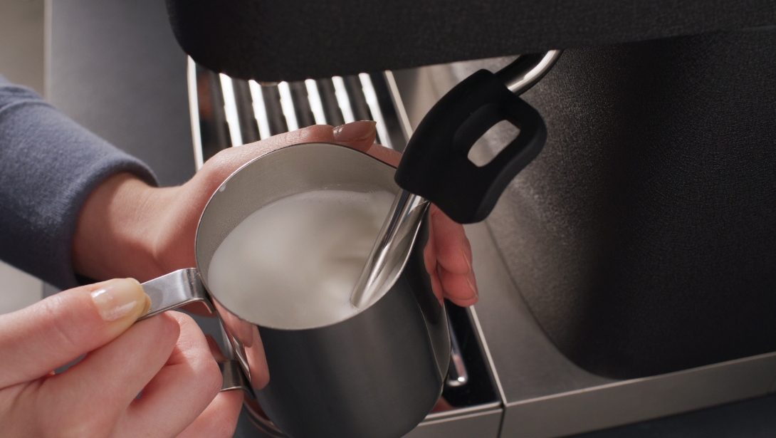 milk steamer for latte art