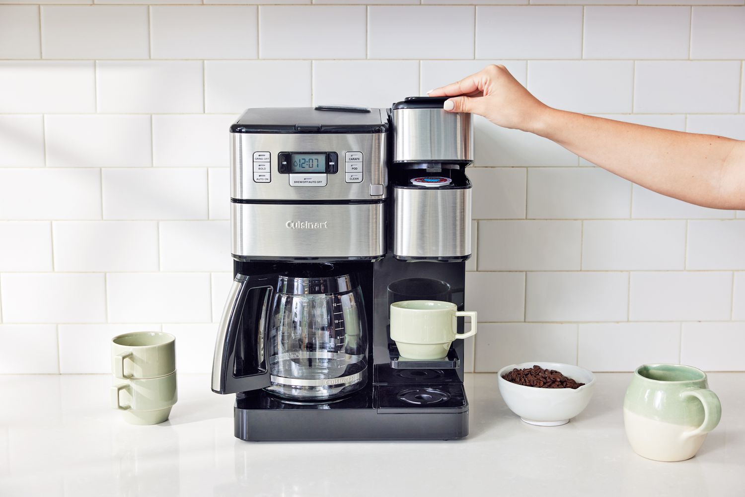grind and brew coffee machine
